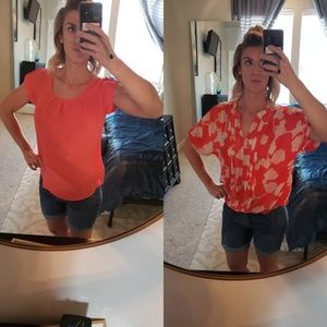 **Bundle of 2 coral shirts***